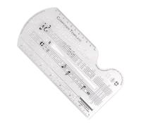 Pochoir de composition pour écrivain de chanson - Règle de notes de musique | Outil de dessin de symboles du personnel pour composition de chansons, accessoires de musique, guide de notation, kit