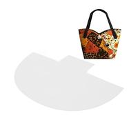 Pochoir de couture pour sac à main, acrylique transparent, sac en osier réutilisable, modèle de modèle pour sac de bricolage