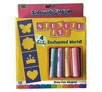 Pochoir de craie trottoir Poof It, Enchanted World par Alex Brands G