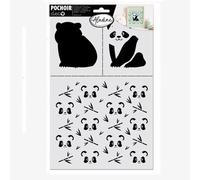Pochoir De Décoration - Panda