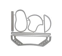 Pochoir de découpe en métal pour chaussures de bébé - En acier au carbone - Pochoir de gaufrage - Pochoir de scrapbooking pour tampons de cartes - Découpe en métal - Pour Noël