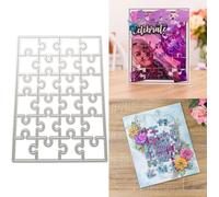 Pochoir de découpe pour puzzle, scrapbooking, gaufrage, pochoirs pour scrapbooking, gaufrage