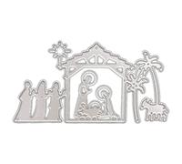 Pochoir De Découpe Pour Sizzix Big Shot/Cuttlebug/Et Machine À Gaufrage, Pochoir De Gaufrage