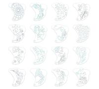 Pochoir de dessin avec surfaces lisses pour un nettoyage facile et des applications cosmétiques professionnelles pour enfants