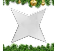 Pochoir de d'étoiles de Noël - Pochoir de Noël fait à la main, patchs d'étoiles de Noël, pochoirs de matelassage de Noël, pochoirs de pour