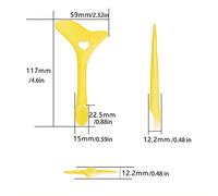 Pochoir de la Doublure pour les Yeux, Aide à la Liner à l'œil en Silicone, Outil de Dessin pour les Débutants, avec Bouclier Mascara, Applicateur Rouge Lèvres (curcuma)
