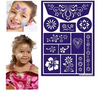Pochoir de maquillage Grim'tout - Fleurs - Marque GRIM TOUT - Pour Enfant - Utilisation Intérieur