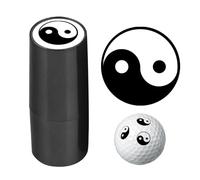 Pochoir de marqueur de golf | Tampon automatique pour balle de golf, étanche, séchage rapide, sensible à la lumière, pas besoin d'encreur, accessoire de golf durable pour un marquage précis