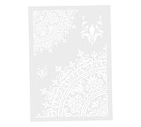 Pochoir de peinture de fleurs, modèle mural marocain creux A4 pour meubles bricolage et décoration artisanale