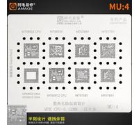 Pochoir De Reballage Pour Mtk Cpu Ram Mt6765v Mt6763v Mt6785v Mt6739v Mt6853/Mt6885/6891/6769 Mt6582 Mt6580a - Type Mu 4