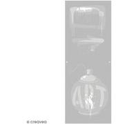 Pochoir Décor Street Art - Bombe - 15 x 40 cm - 3 pcs G