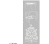 Pochoir Décor Street Art - Monstre - 15 x 40 cm - 3 pcs G