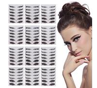 Pochoir d'eyeliner, pochoir d'ombre à paupières, pochoir de maquillage pour les yeux multifonctionnel | Ensemble d'autocollants pour eye-liner et fard à paupières, pochoir d'eye-liner