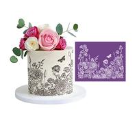Pochoir en pour gâteau, dentelle, fleur, tissu, outil de décoration pour Fondant, cuisson, pâtisserie, outils de pâte de gomme, pochoirs
