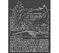 Pochoir épais 20X25 cm - Baleine