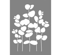 Pochoir Eucalyptus, 15,25x20,32cm, 1 Pce.