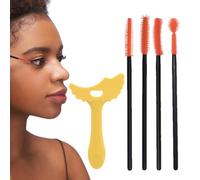 Pochoir Eyeliner Aile d'Ange - Guide Maquillage Silicone,Guide pour l'Application de l'Eyeliner,pour la Routine Matinale Quotidienne, le Voyage, la Fête, les Femmes, les Débutants et la Pratique