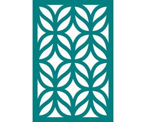 Pochoir Feuilles 10x15x0.2 Cm