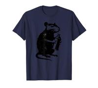 Pochoir Graffiti Spray Street Art Underground Urban Cute Rat T-Shirt