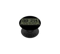 Pochoir Graphique Retro Veteran DD-214 PopSockets PopGrip Adhésif