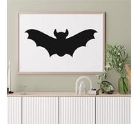 Pochoir Halloween chauve-souris Taille : 21 x 29 cm V2 Design