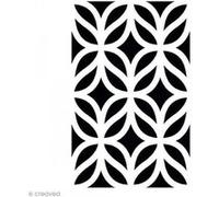 Pochoir Home Deco - Fond feuilles - 10 x 15 cm G