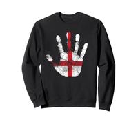 Pochoir imprimé ADN Patriotique Drapeau de l'Angleterre Sweatshirt