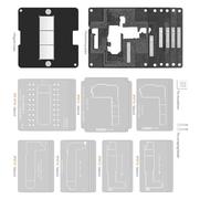 Pochoir IPX17 de reballage de couche intermédiaire pour 17Air/17Pro Steel Fixture Steel Mesh Tool