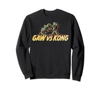 Pochoir King Kong Skull Island Vs Gaw MonsterVerse Mash Geek Sweatshirt