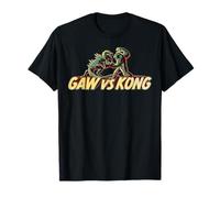 Pochoir King Kong Skull Island Vs Gaw MonsterVerse Mash Geek T-Shirt