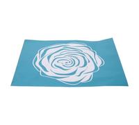 Pochoir Lavable en Sérigraphie pour Garçon et Filles, Maille Réutilisable | Motif Rose Autocollant, Usage Dessin et Œuvres D’art, Léger, Portable, pour Signalisation et Impression