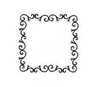 Pochoir - Motif Oriental - Repositionnable - 35 X 31 Cm - Peinture - Décoration