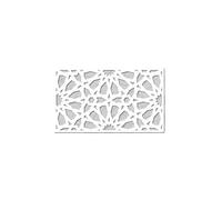 Pochoir mural, Pochoirs muraux for peindre des meubles, modèle hexagonal géométrique multicolore 17-40x30-70cm(Color 2,M 23cmX40cm)