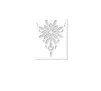 Pochoir mural, Pochoirs muraux Mandala multicolores, différentes tailles for peindre un décor de fleurs rondes(Color 8,L 33cmX45cm)