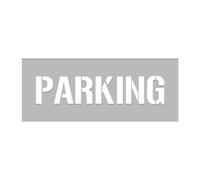 Pochoir Parking, Pochoir de signalisation, Marquage au sol, Signalisation au sol, Pochoir de balisage, Pochoir PVC pour marquage au sol