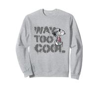 Pochoir Peanuts Joe Cool Snoopy Way Too Graffiti Art Urban Sweatshirt
