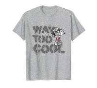 Pochoir Peanuts Joe Cool Snoopy Way Too Graffiti Art Urban T-Shirt