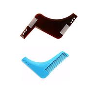 Pochoir peigne à barbe multistyle Modèle pour taille et entretien des contours de barbe À utiliser avec rasoir ou tondeuse barbe.