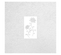 Pochoir Peinture Murale Pochoir de 40 à 80 cm for peindre des murs, des murs en plâtre, des briques décoratives, des fleurs, des tiges d'herbe(L 32cmX60cm)