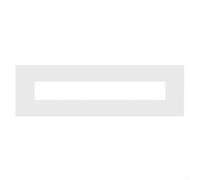 Pochoir pliable en silicone réutilisable pour marquage des routes et terrains de sport - 30,5 x 925 cm - Blanc