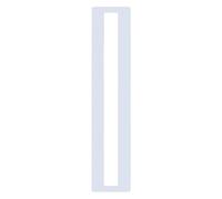 Pochoir portable pour marquage routier - Ligne droite - En silicone - Facile à utiliser