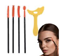 Pochoir pour eyeliner avec ailes | Pochoir de maquillage en silicone pour sourcils, pour pratiquer le maquillage quotidien, voyage, fête, femme débutante