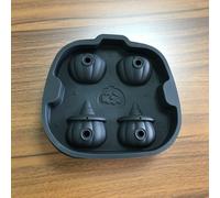 Pochoir Pour Fabrication De Boules De Glace En Silicone, 4 Cavités Rondes, Avec Couvercle, Offre Spéciale