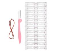 Pochoir pour Sourcils - Accessoires de Maquillage pour Sourcils à Styles Multiples | Pochoir Réutilisable Pratique | Pour Maquillage Salon Usage Rendez-vous, Voyage, Beauté Femmes Et Filles Ainsi Que