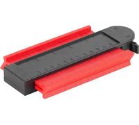 Pochoir pour tracer des formes Strend Pro DG680, 125x101 mm, avec blocage du motif et aimant