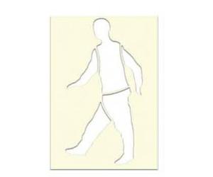 POCHOIR SOPPEC PASSAGE PIÈTON EN PVC 1MM D'ÉPAISSEUR RÉUTILISABLE -451756