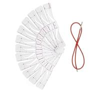 Pochoir Sourcils - 12 Pièces Avec Sangle, Gabarit Réutilisable Outil Maquillage, Guide Traçage Sourcils, Matériel PVC Mise En Forme | Aide Cosmétique Pour Débutant & Professionnel