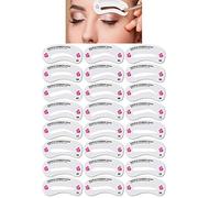 Pochoir Sourcils 24 Styles Réutilisables - Outil de Mise en Forme des Sourcils pour le Maquillage