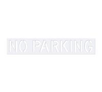 Pochoir Stationnement Interdit,Réutilisable Lavable Toutes Saisons - Pochoir En Silicone Pour Stationnement Interdit Sur Allée,Pour Cour Trottoir Asphalte Béton Bordure Chaussée