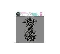 Pochoir textile Aladine - Ananas - 28 x 28 cm NA G
